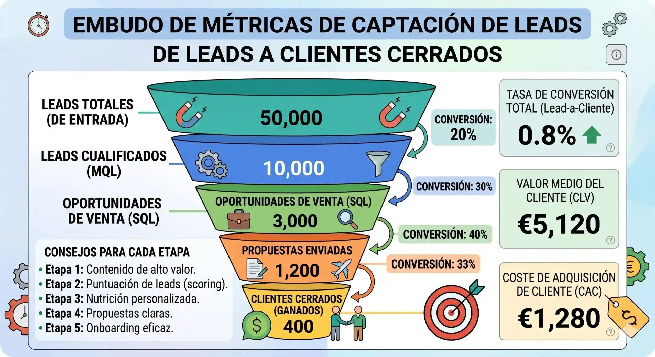 ejemplo visual de un lead magnet bien diseñado vs. uno genérico